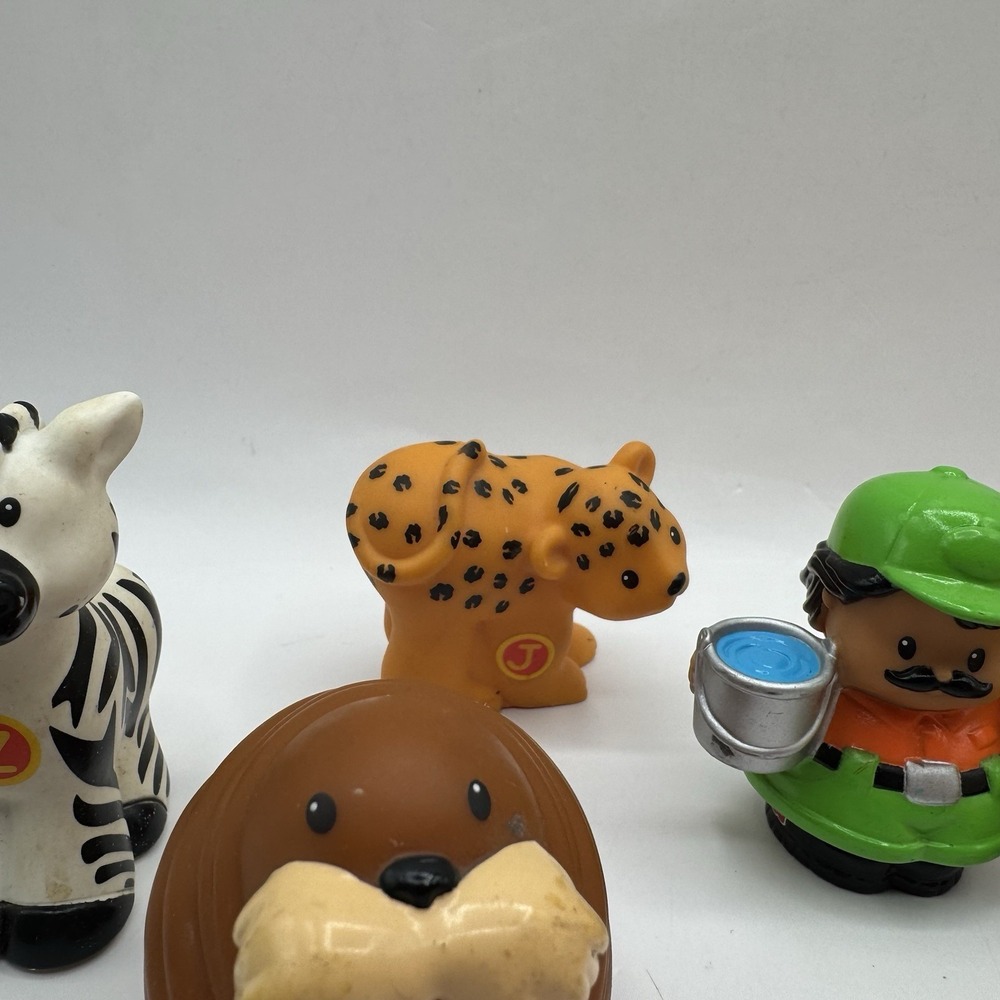 Fisher Price Little People ALPHABET ZOO Letter Animal Figures LOT of 11 - Picture 4 of 7